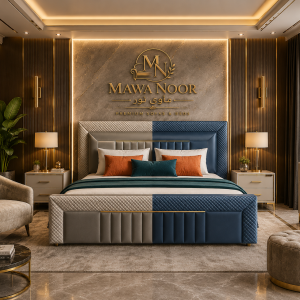 Modern Luxury Upholstered Bed | Premium Fabric Collection