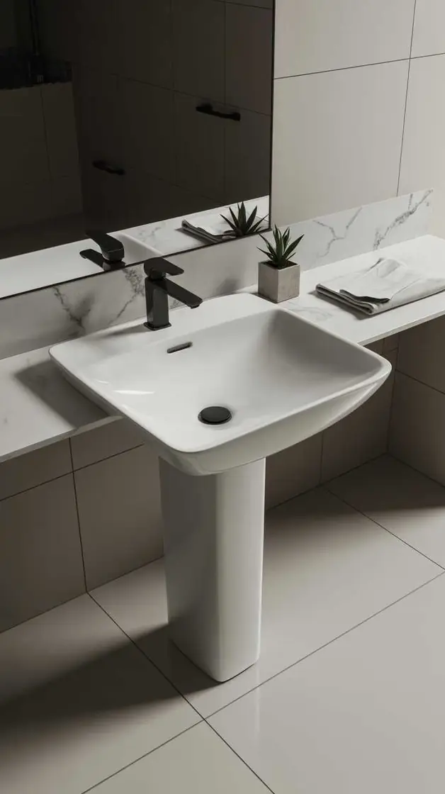 مرجع مغسلة 02 — الصورة 1 | Wash-basin reference 02 — image 1