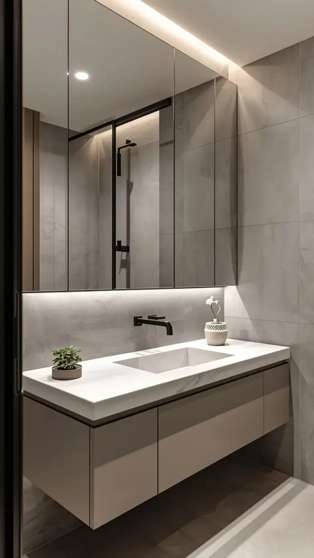 مرجع مغسلة جدارية 02 — الصورة 1 | Wall-basin reference 02 — image 1