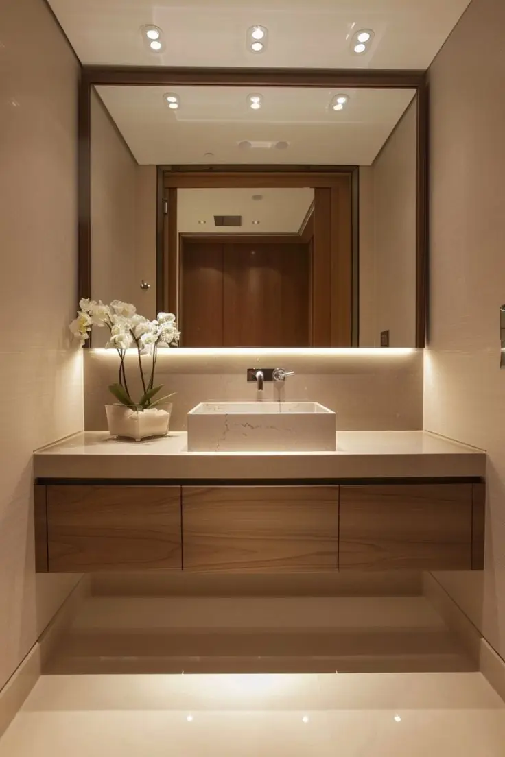 مرجع مغسلة جدارية 10 — الصورة 1 | Wall-basin reference 10 — image 1